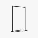 Black Clothing Rack Without Base – 1200mm Wide