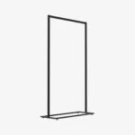 Black Clothing Rack Without Base – 1200mm Wide