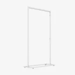 White Clothing Rack Without Base – 1200mm Wide