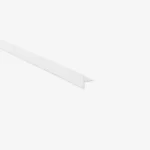 White slatwall T shape trim - SWT-TW2400