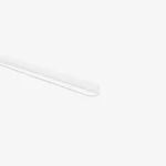 White L Shape Edging Trim - Aluminium 1200mm - SWTLS12W