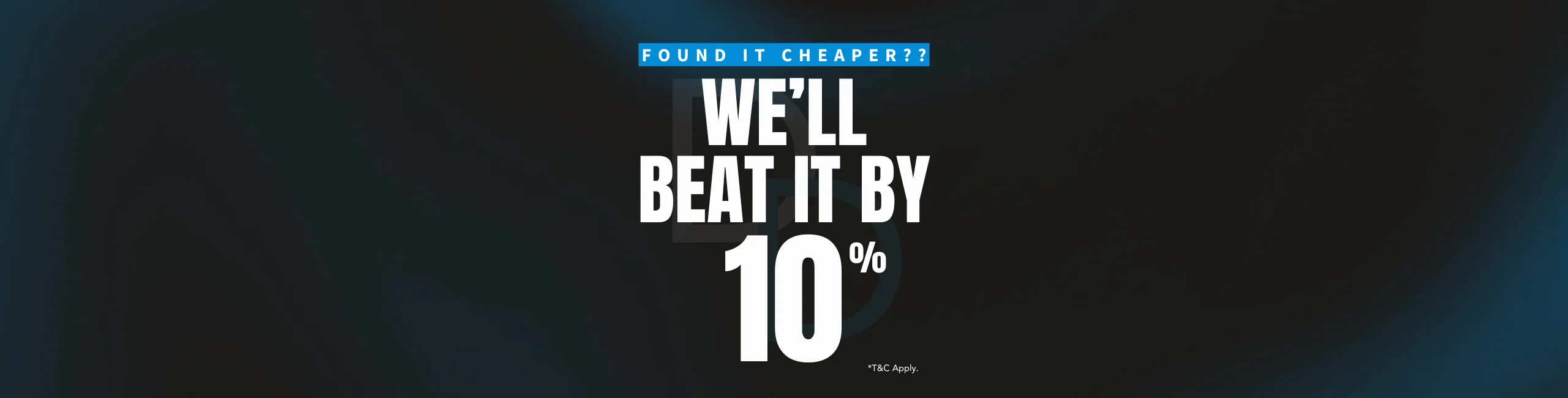 Price Beat Guarantee 10%
