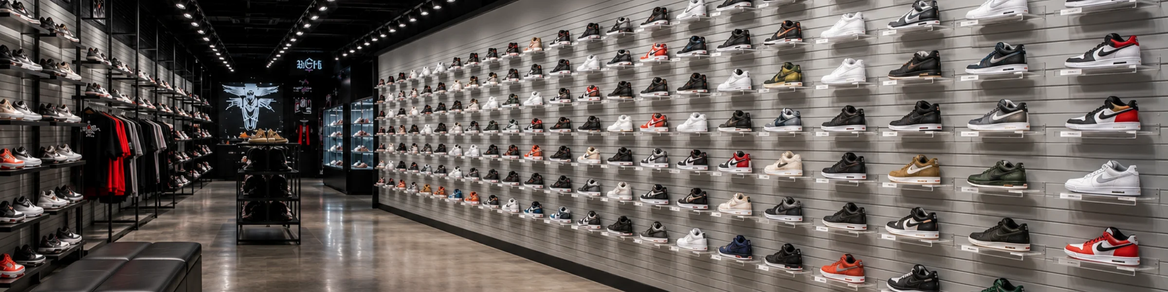 Acrylic Shoe Shelves