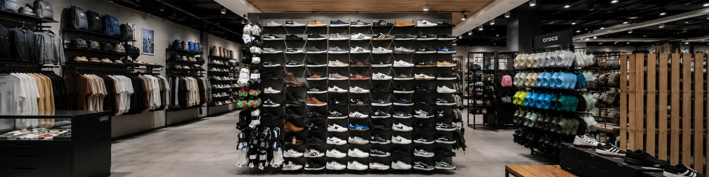 Shoe Shelves Display