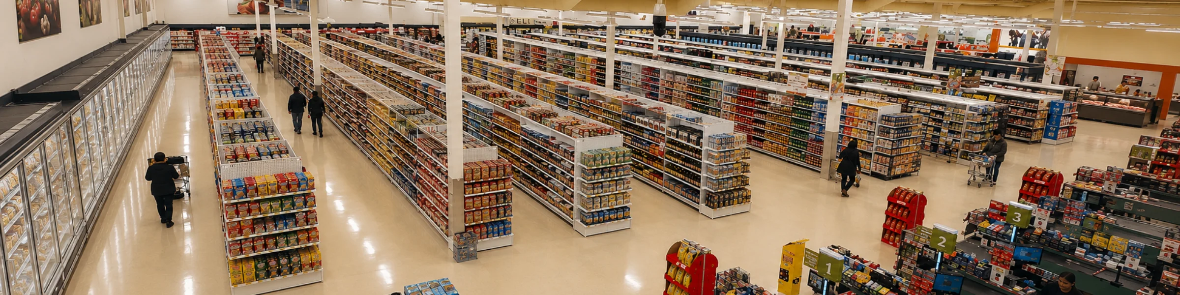 Gondola Display Shelving