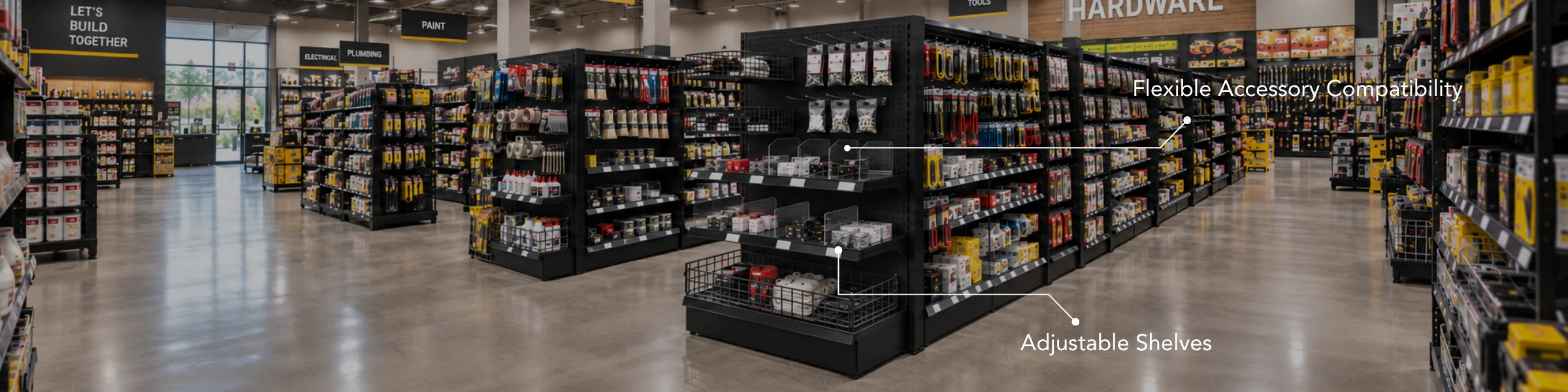 Gondola Display Shelving Accessories