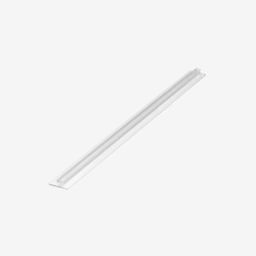 T Rail with Adhesive for Gondola Shelving Dividers