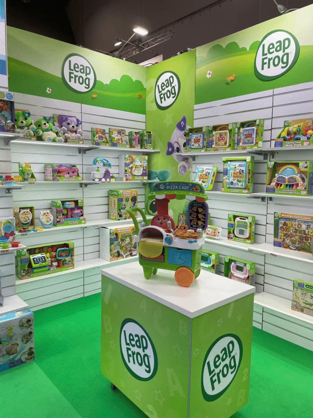 Slatwall Shelving & Brackets in Toy Store